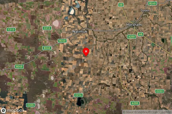 Noradjuha,Victoria Satellite Map