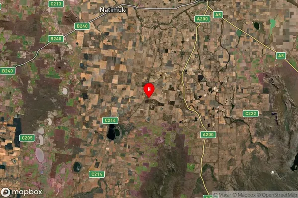 Nurrabiel,Victoria Satellite Map