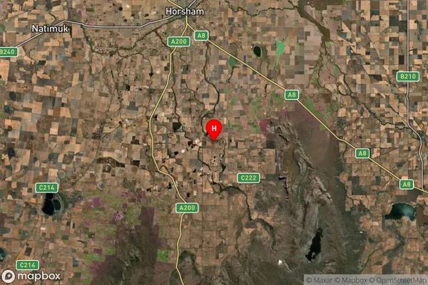 Wonwondah,Victoria Satellite Map