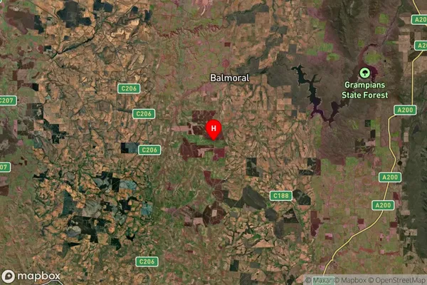 Englefield,Victoria Satellite Map