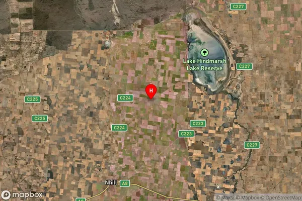 Lorquon,Victoria Satellite Map