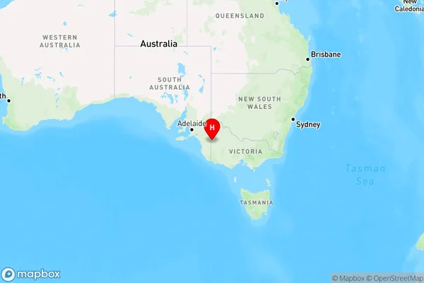 Telopea Downs,Victoria Region Map