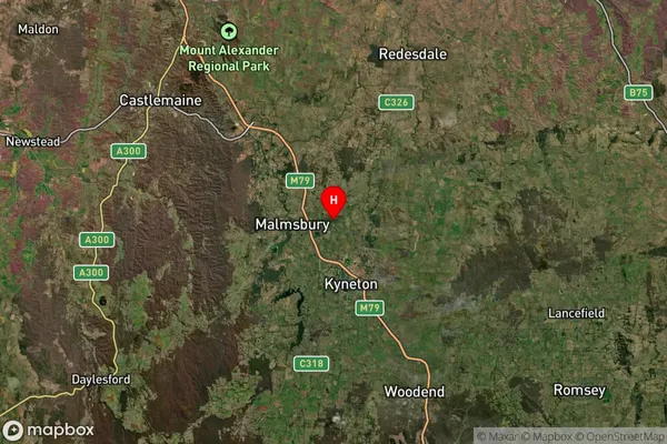 Greenhill,Victoria Satellite Map