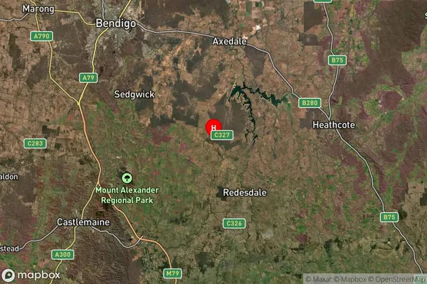 Lyal,Victoria Satellite Map