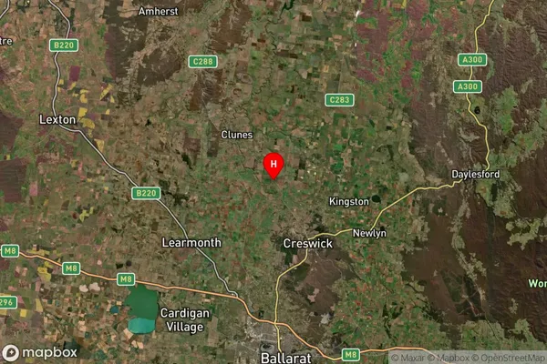 Glendonnell,Victoria Satellite Map