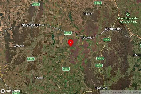 Strathlea,Victoria Satellite Map