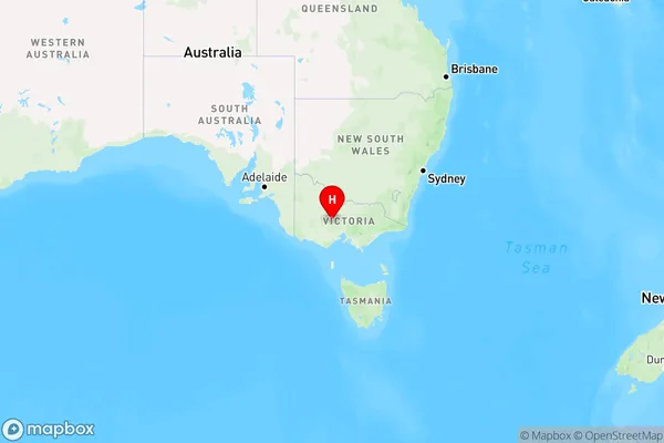 Strathlea,Victoria Region Map