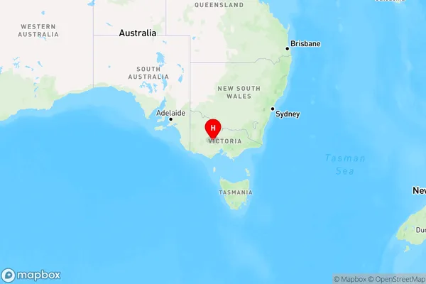 Mount Cameron,Victoria Region Map