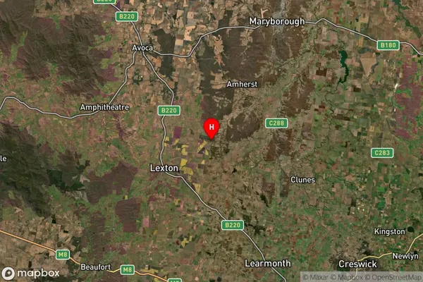 Burnbank,Victoria Satellite Map