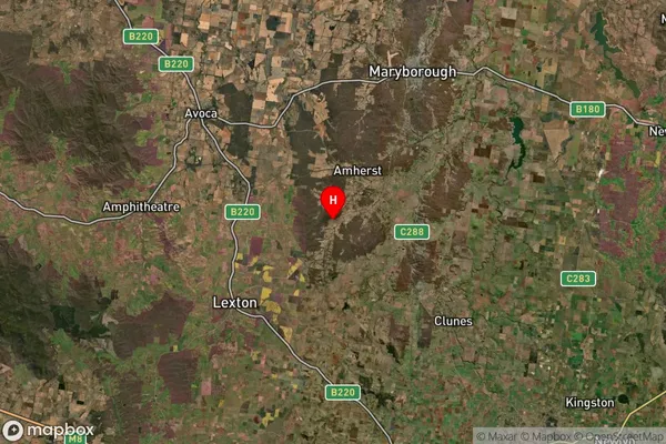 Caralulup,Victoria Satellite Map