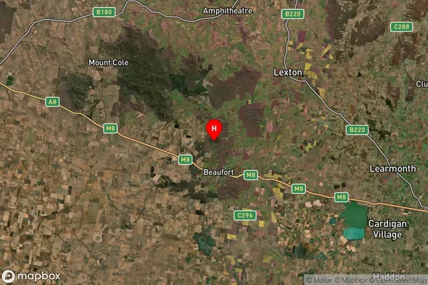 Main Lead,Victoria Satellite Map