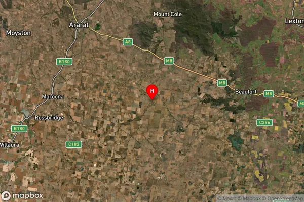 Ballyrogan,Victoria Satellite Map