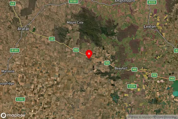 Middle Creek,Victoria Satellite Map