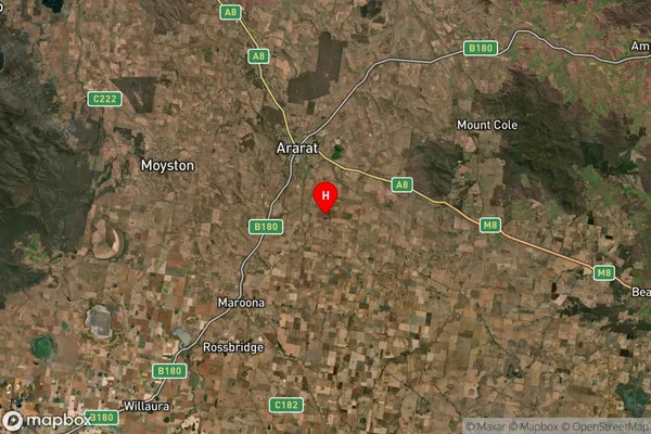 Denicull Creek,Victoria Satellite Map