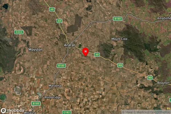 Dobie,Victoria Satellite Map