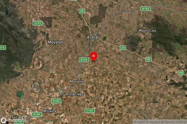 Langi Logan,Victoria Satellite Map