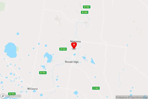 Maroona,Victoria Area Map