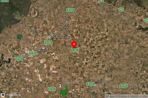 Tatyoon,Victoria Satellite Map