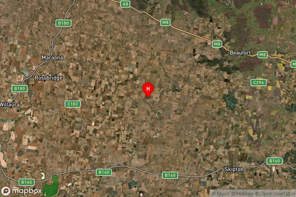 Yalla Y Poora,Victoria Satellite Map