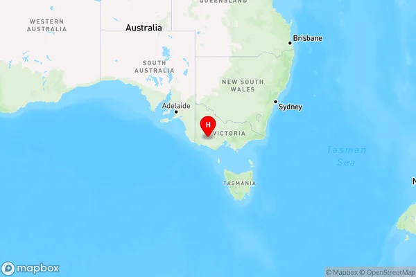 Stavely,Victoria Region Map