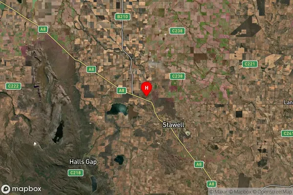 Deep Lead,Victoria Satellite Map