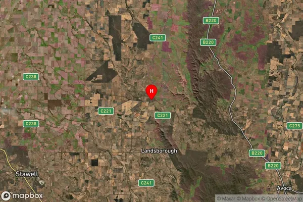 Navarre,Victoria Satellite Map