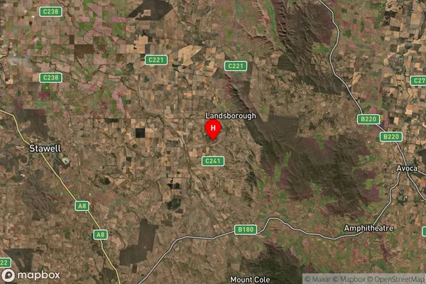 Shays Flat,Victoria Satellite Map