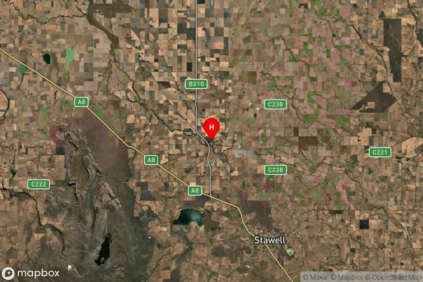 Glenorchy,Victoria Satellite Map