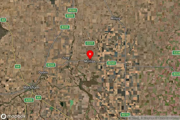 Murtoa,Victoria Satellite Map