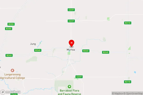 Murtoa,Victoria Area Map