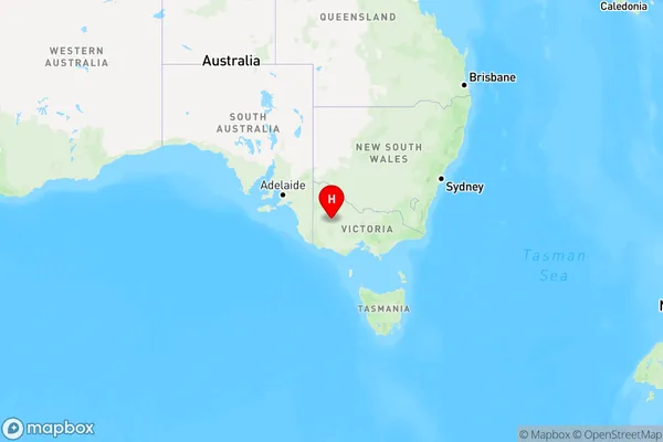 Murtoa,Victoria Region Map