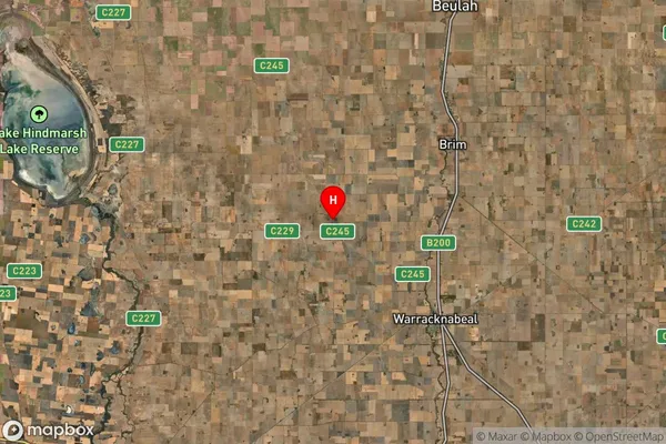 Crymelon,Victoria Satellite Map