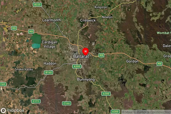 Eureka,Victoria Satellite Map