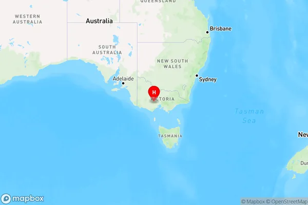 Mount Clear,Victoria Region Map