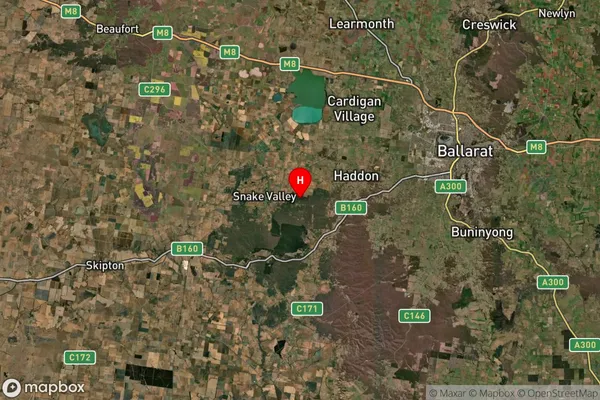 Hillcrest,Victoria Satellite Map