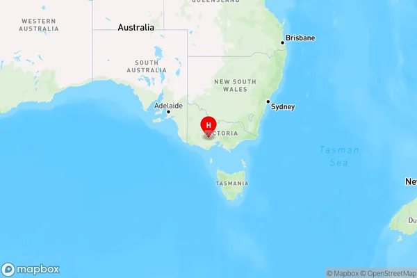 Newtown,Victoria Region Map