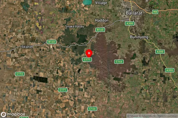 Piggoreet,Victoria Satellite Map