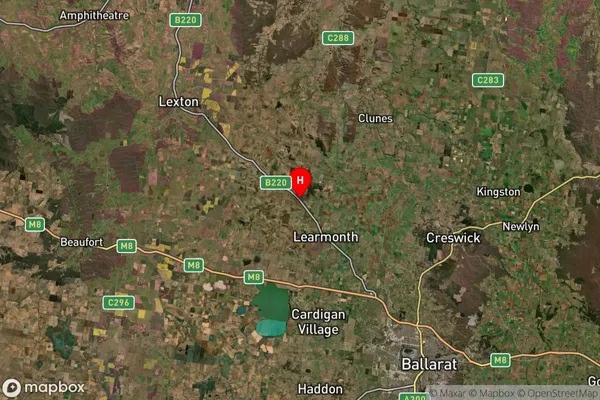 Addington,Victoria Satellite Map