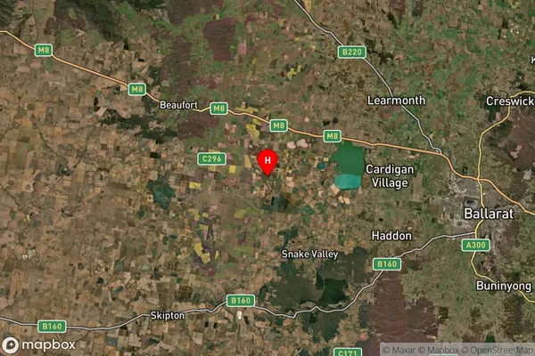 Brewster,Victoria Satellite Map