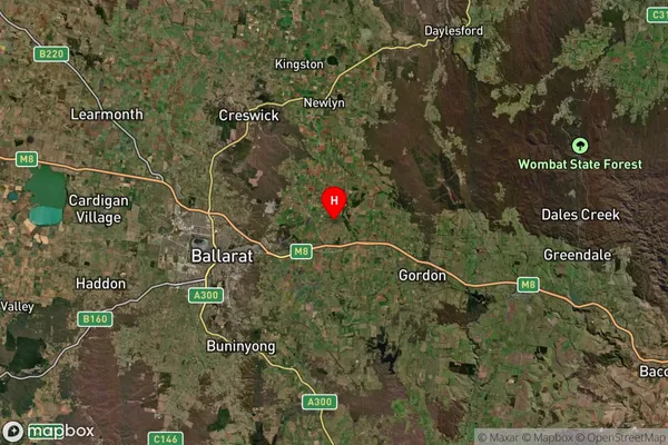 Bullarook,Victoria Satellite Map