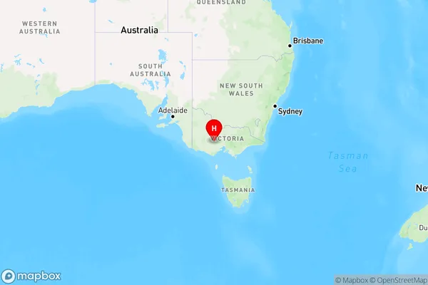 Burrumbeet,Victoria Region Map