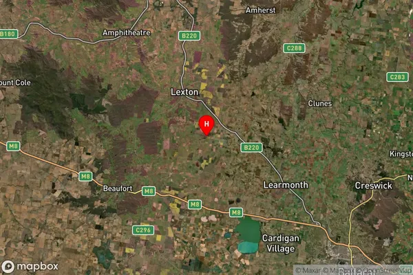 Glenbrae,Victoria Satellite Map