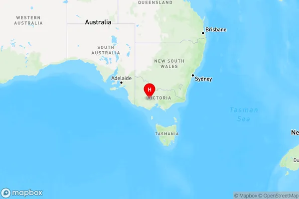 Glenbrae,Victoria Region Map