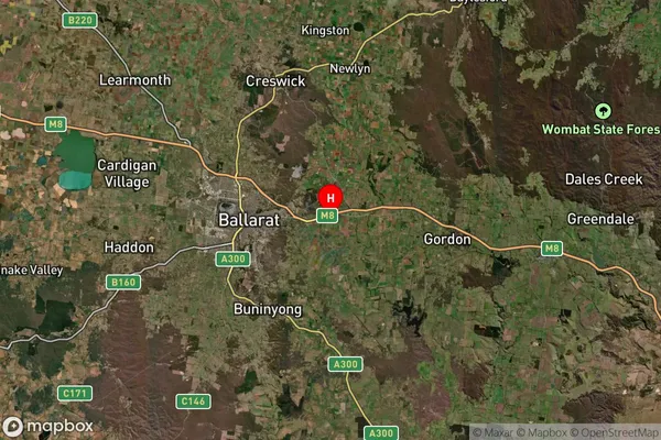 Leigh Creek,Victoria Satellite Map