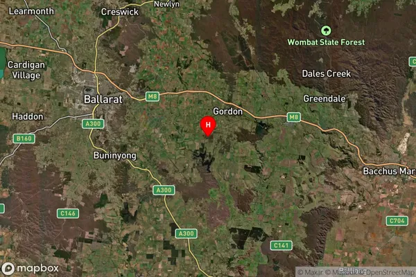 Millbrook,Victoria Satellite Map