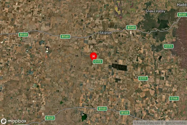 Bradvale,Victoria Satellite Map