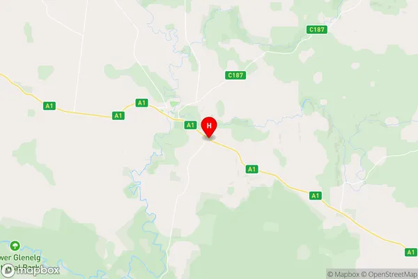 Winnap,Victoria Area Map