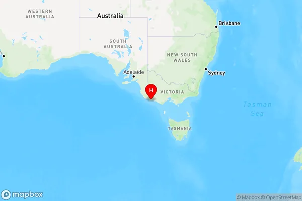 Bolwarra,Victoria Region Map