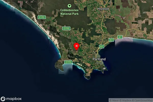 Cashmore,Victoria Satellite Map