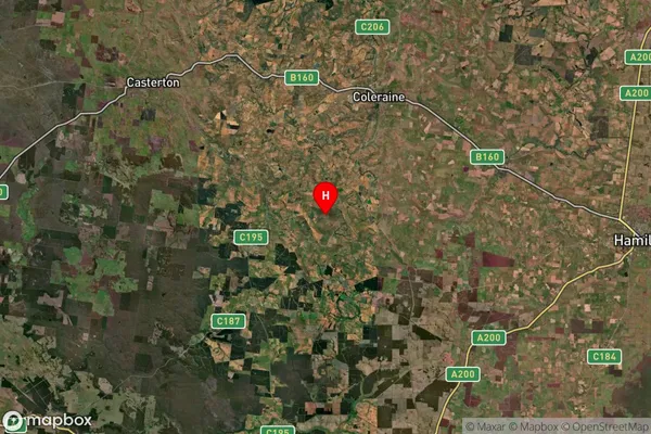 Tahara West,Victoria Satellite Map